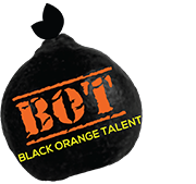 Black Orange Logo